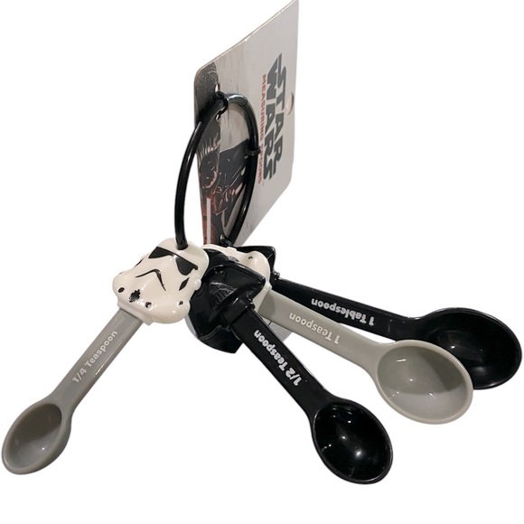 Disney Star Wars Measuring Spoons New Darth Vader and Storm Troopers - Picture 1 of 2